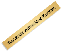 Tausende zufriedene Kunden