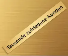 Tausende zufriedene Kunden